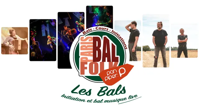 COMPLET - Le gros bal de Paris Bal Folk avec Aurélien Claranbaux Solo, Zlabya, Ciac Boum