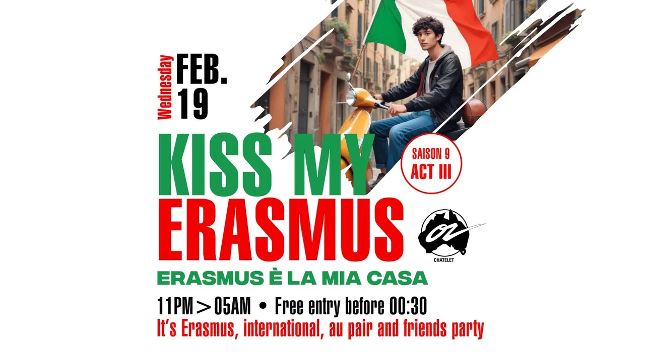 KISS MY ERASMUS @ Café OZ