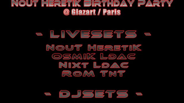 Nout Heretik's Birthday
