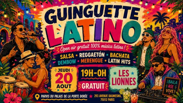 Guinguette Latino - Open air 100% musica latina !