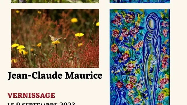 Exposition en Duo: Claire Cybelle et Jean-Claude Maurice à la Galerie Beauté du Matin Calme