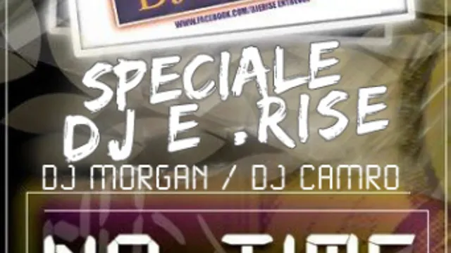 NOTIME PARTY SPECIALE DJ ERISE