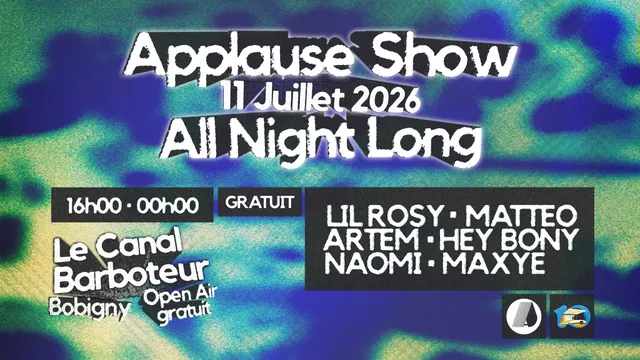 APPLAUSE SHOW OPEN AIR + CLUB