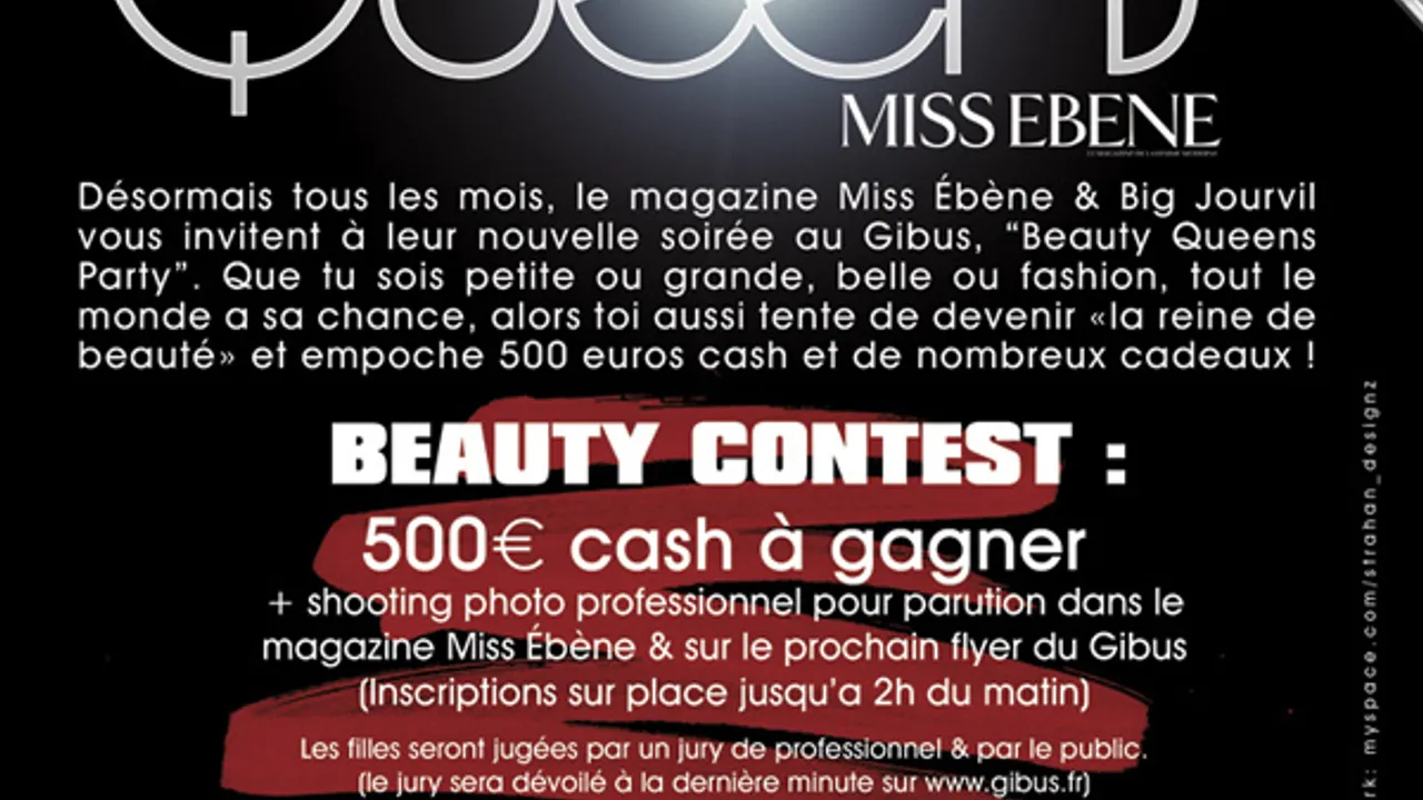 BEAUTY QUEENS PARTY by Miss Ebène