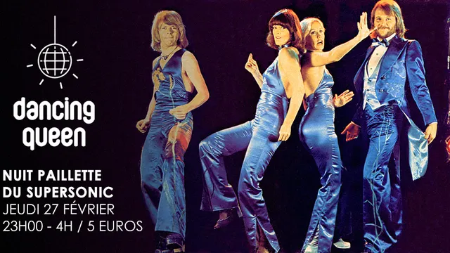 Dancing Queen #13 / Nuit Disco Paillette du Supersonic