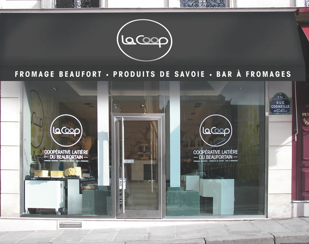 La Coop, Coopérative laitière du Beaufortain Restaurant Shop Paris