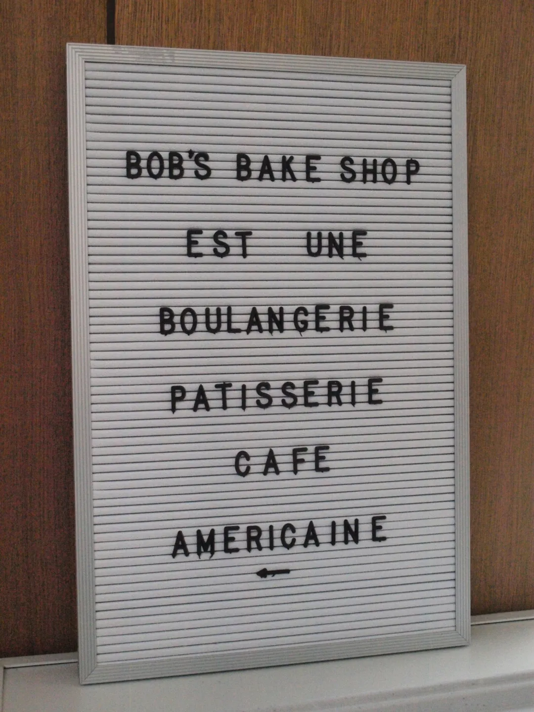 Bob's Bake Shop Restaurant Shop Paris