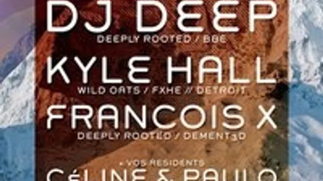 Soirée Long Johns avec DJ Deep+Kyle Hall+FrançoisX