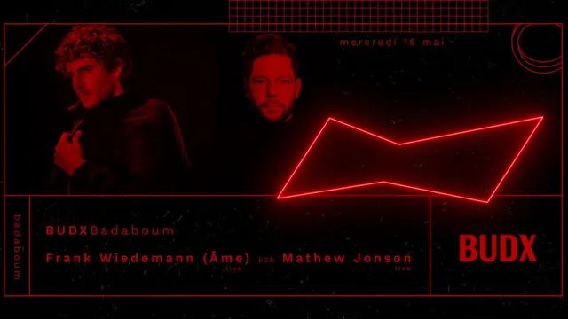 BudxBadaboum: Frank Wiedemann (Âme Live) b2b Mathew Jonson Live