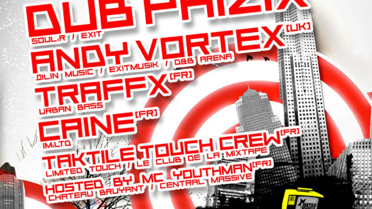 DUB PHIZIX, ANDY VORTEX et TRAFFX