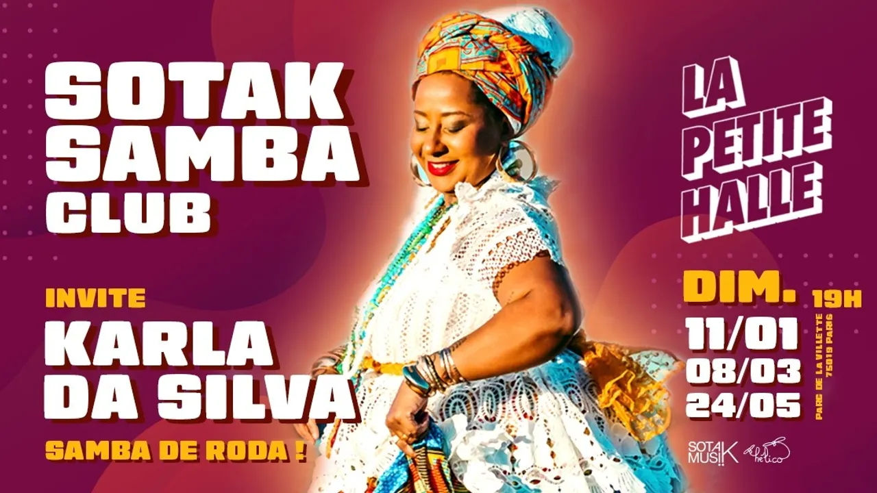 SOTAK SAMBA CLUB invite Karla da Silva - BATUK !