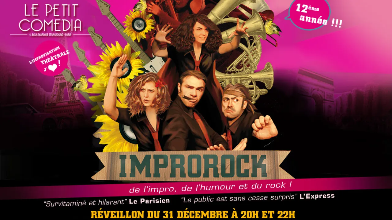 IMPROROCK : de l'impro, de l'humour et du rock !