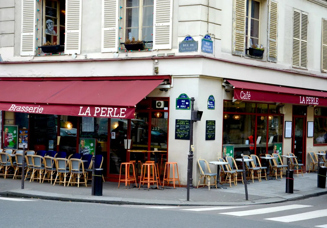 Café la Perle Bar Restaurant Paris