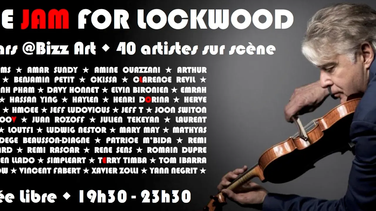 ONE JAM for Lockwood - 4O artistes sur scène