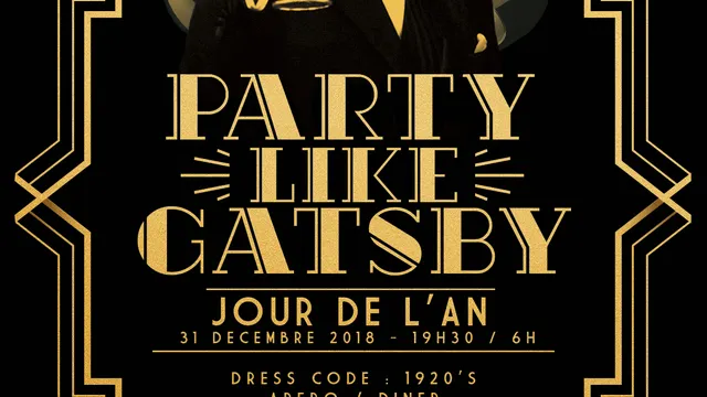New Year's Eve Party Like Gatsby