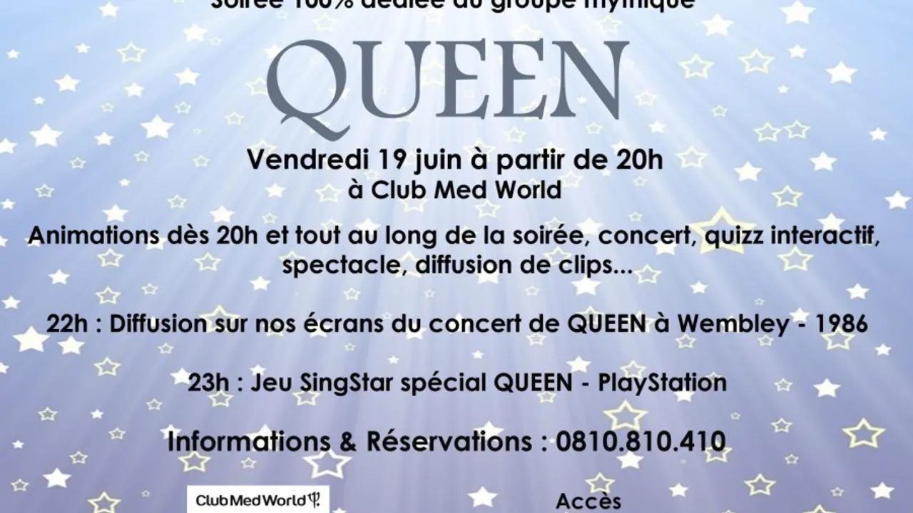 Soirée Queen