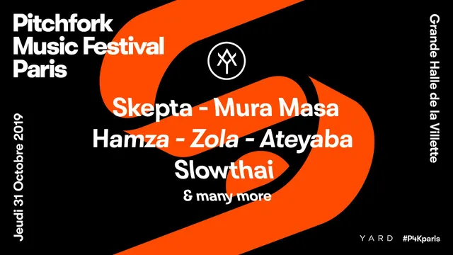 Pitchfork Music Festival Paris : Skepta x Mura Masa x Hamza x Zola x Ateyaba