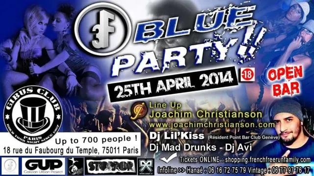 3F Blue Party
