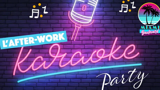 Afterwork Karaoke party