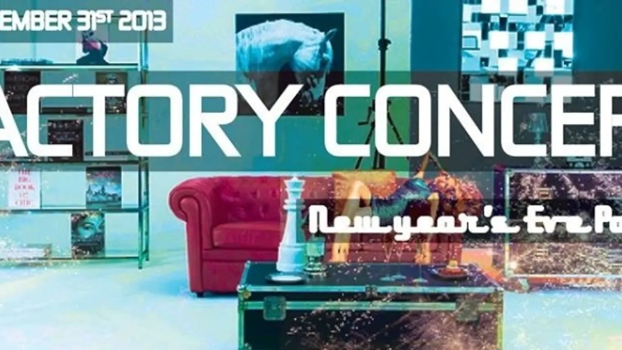 New years eve party  The factory Concept