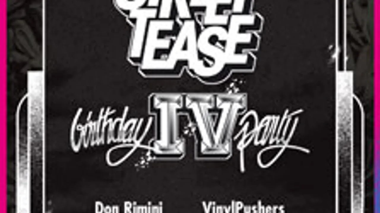 Street Tease Birthday Party