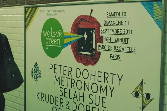 Pour la We Love, les artistes se mettent au vert