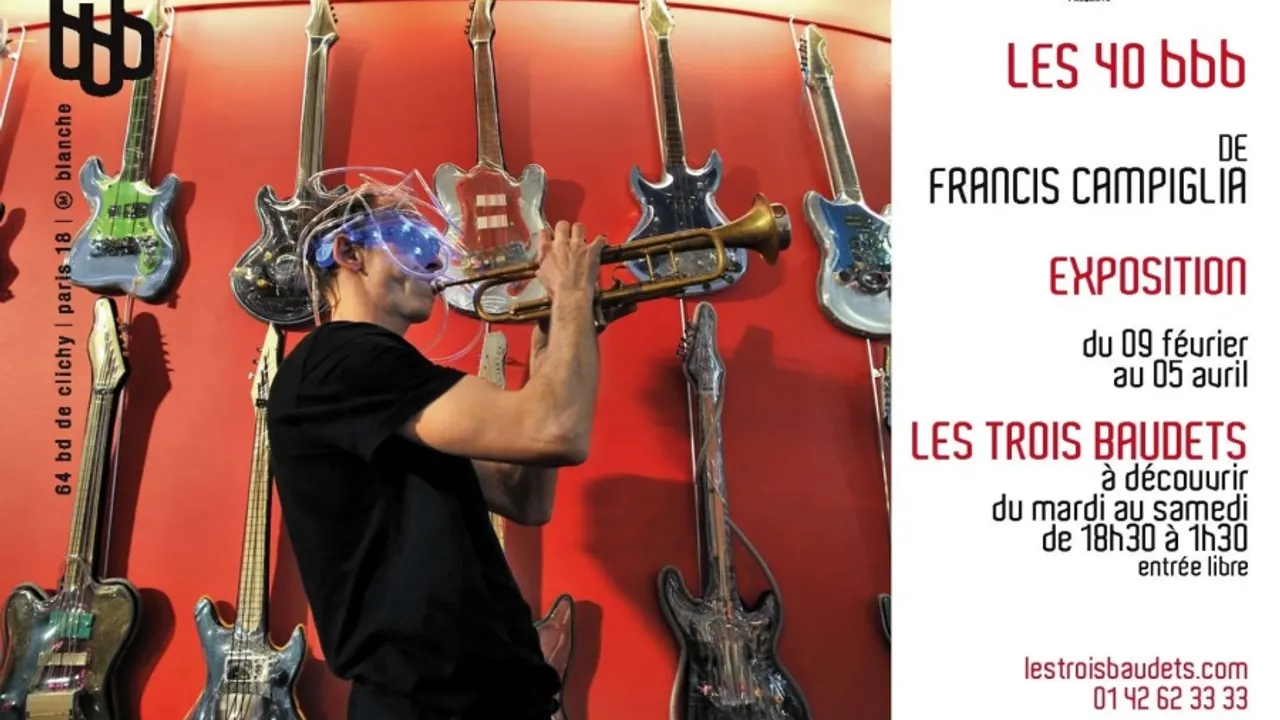 Vernissage: Francis Campiglia et les 40 bbb