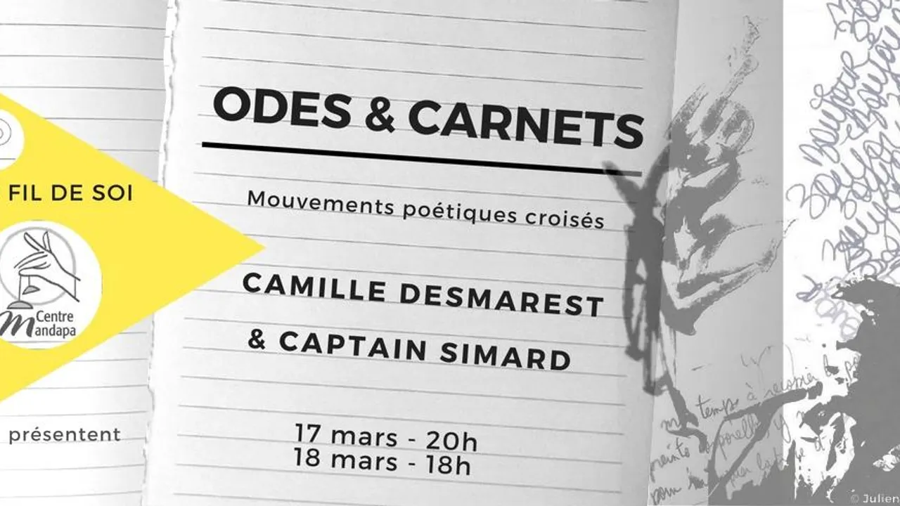 Odes & Carnets - mouvements poétiques croisés