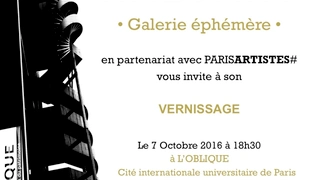 Galerie éphémère KAZoART à L'Oblique