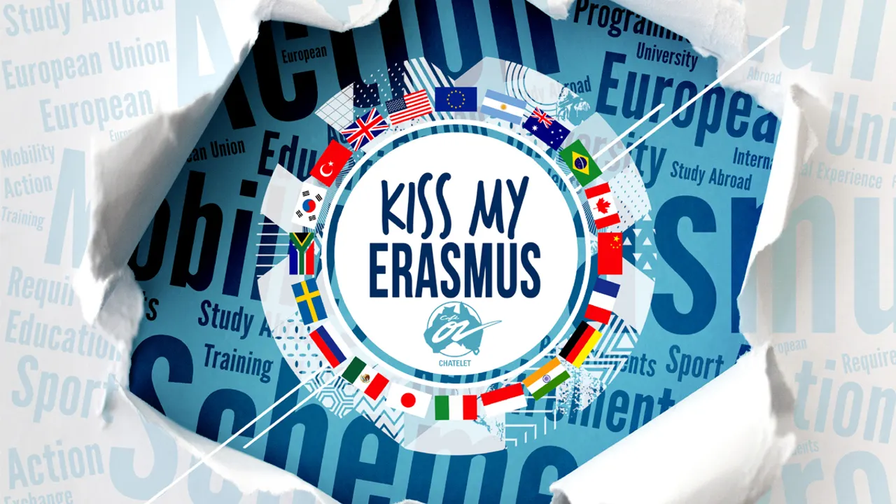 KISS MY ERASMUS at Café Oz
