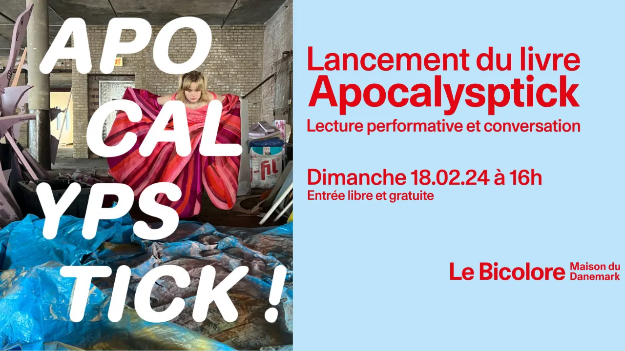 Lancement du livre "Apocalypstick" , lecture performative et conversation
