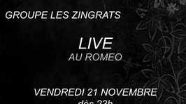 GROUPE LES ZINGRATS LIVE
