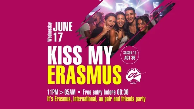 Kiss my Erasmus @ Café OZ
