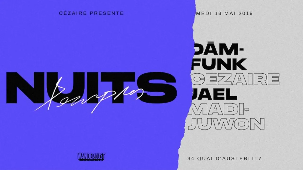 Cézaire présente Nuits Pourpres x Dam Funk x Jael x Madijuwon