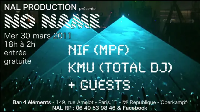 NO NAME: Nif (mpf), K-MU (total DJ)