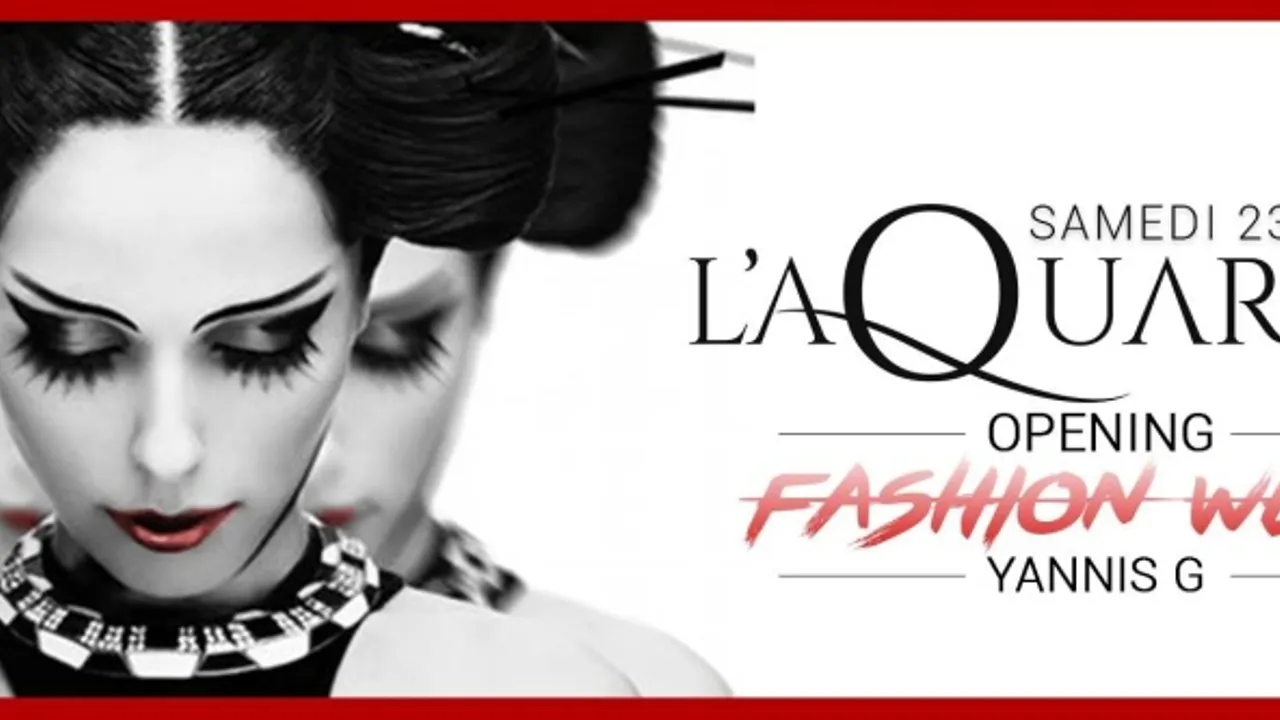 L'AQUARIUM OPENING FASHION WEEK