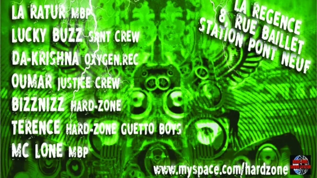 hard-zone drum'n'bass @ la régence