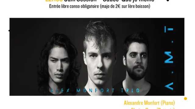 A.M.T (Alex Monfort Trio) Soirée à thème : Hommage à Michel Petrucciani