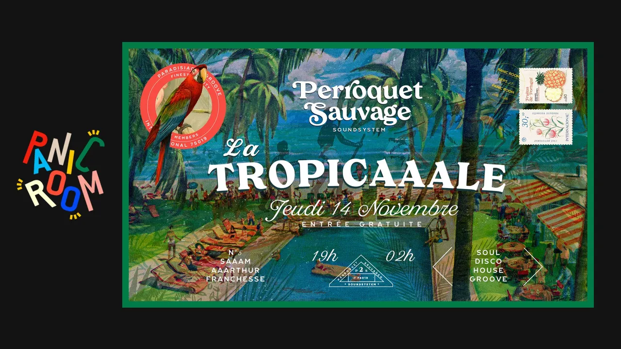 Perroquet Sauvage Soundsystem présente La Tropicaaale