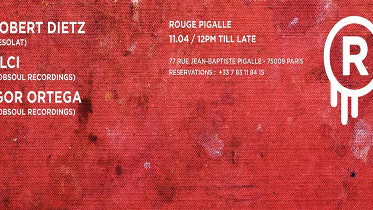LE ROUGE // ROBERT DIETZ (DESOLAT) x ALCI