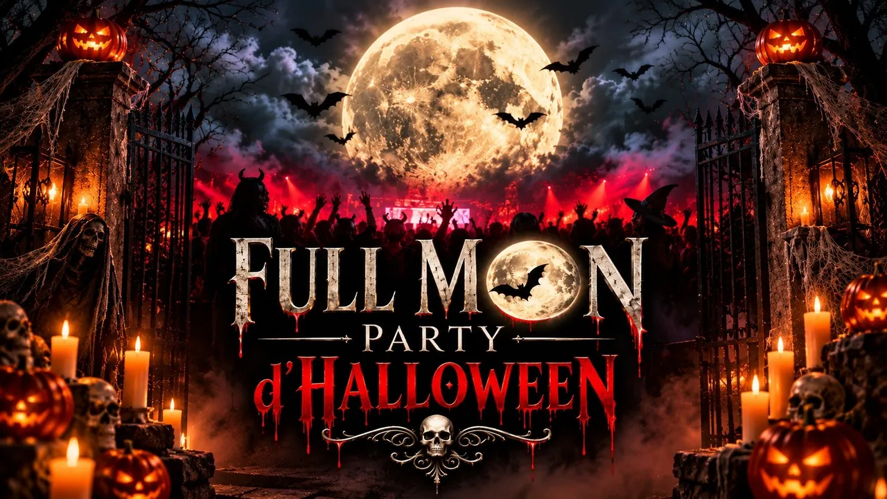 FULL MOON PARTY HALLOWEEN