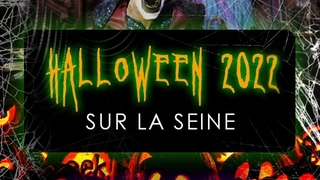 HALLOWEEN BOAT ROOFTOP PARTY HANTÉ GÉANTE SUR LA SEINE LE FLOW ALEXANDRE III