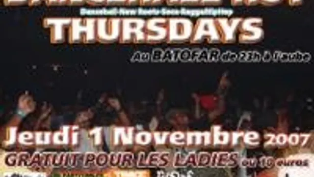 Dancehall Hot Thursdays