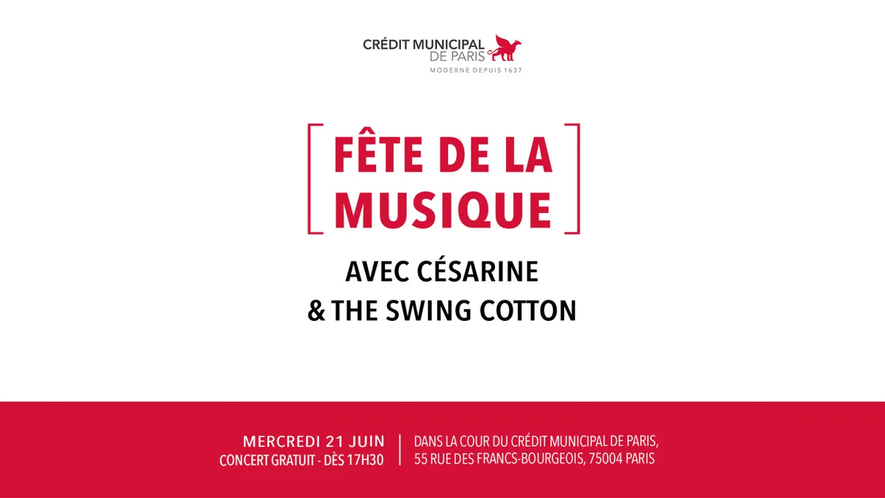 FÊTE DE LA MUSIQUE : Retour à l'ère du Swing !