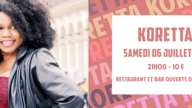 Koretta en live !