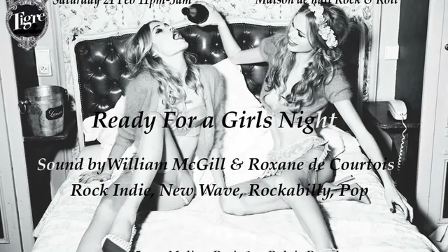 READY FOR A GIRLS NIGHT