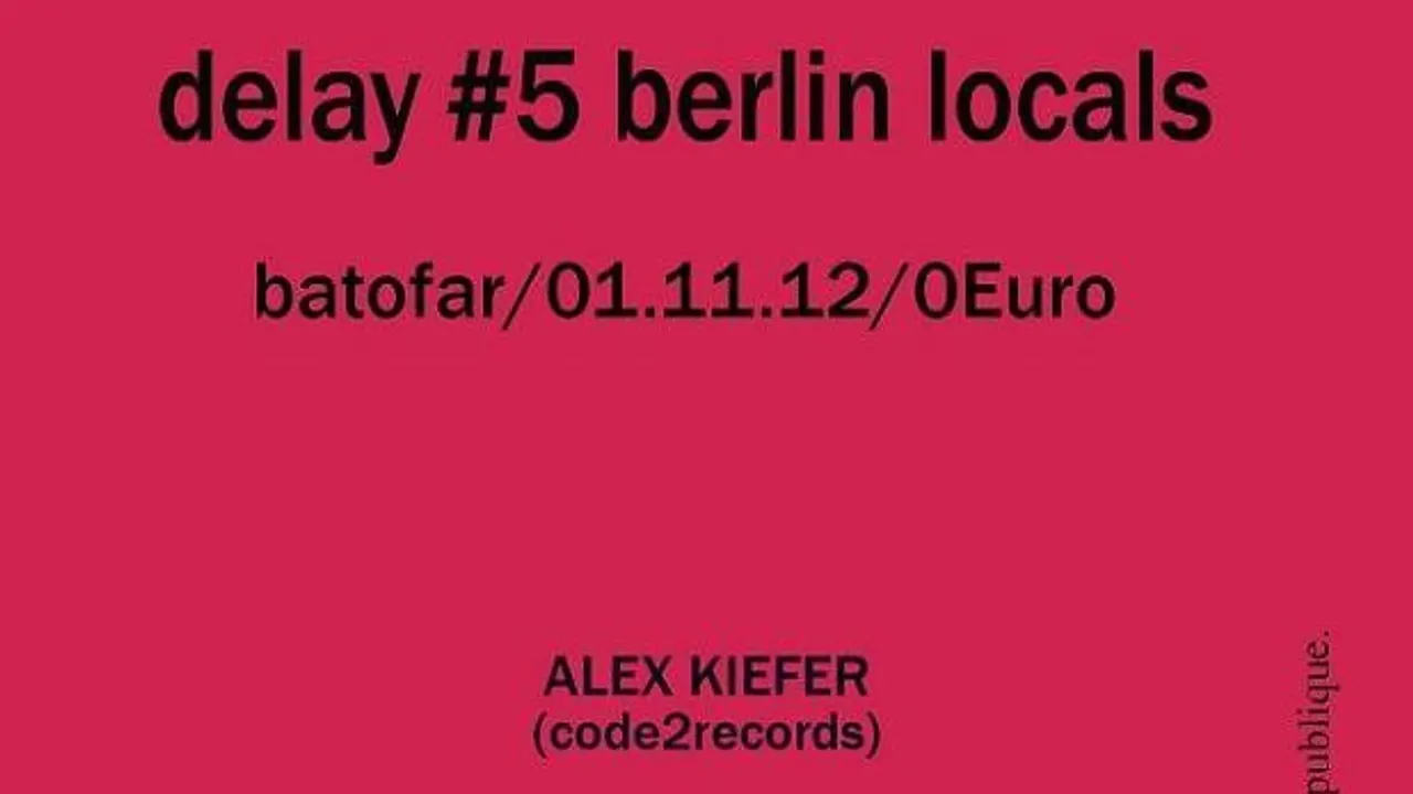 Delay#5 Berlin Locals