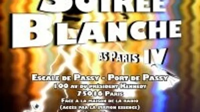 Soirée Blanche de l'A.S Paris IV la Sorbonne