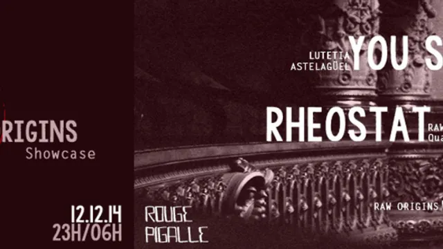 Raw Origins with You Shtak!, Jilaa, Rheostat