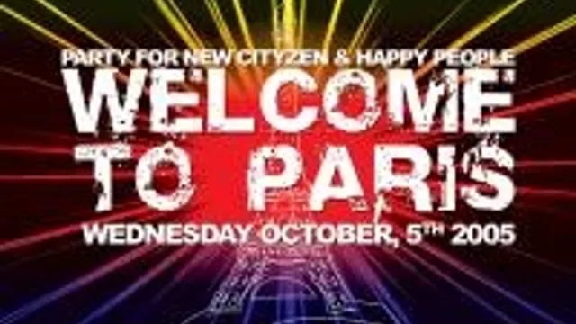 Welcome To Paris